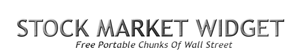website stock market widget